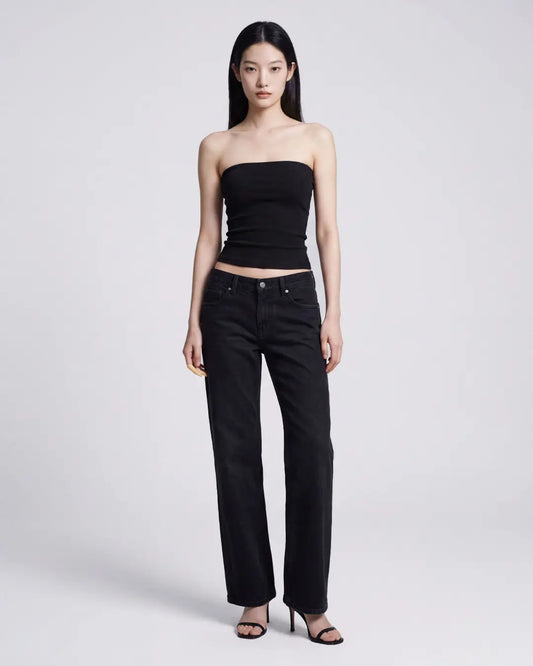【Premium Lyocell | Silk-Soft Second Skin】Korean-Style Contoured Bandeau Bra Top