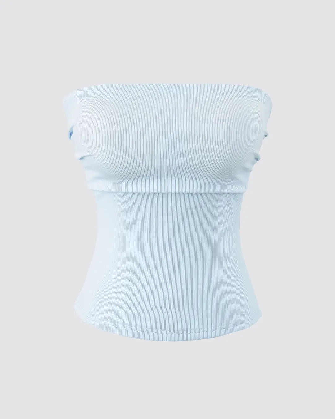 【Premium Lyocell | Silk-Soft Second Skin】Korean-Style Contoured Bandeau Bra Top