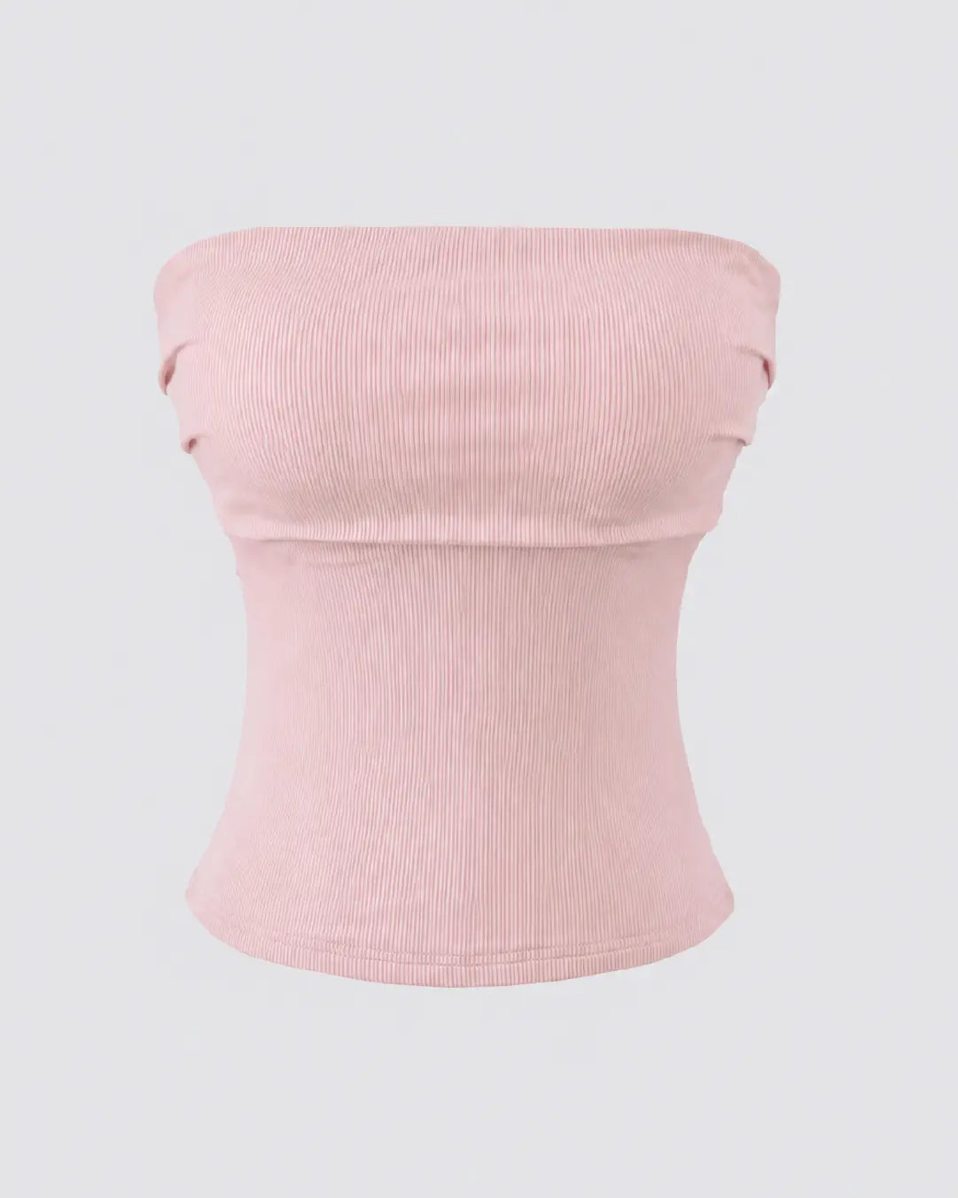 【Premium Lyocell | Silk-Soft Second Skin】Korean-Style Contoured Bandeau Bra Top